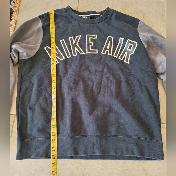 Nike Air Spell Out Crew Neck Pullover Sweater Mens Sz S - Picture 6 of 7